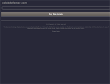 Tablet Screenshot of celebdefamer.com